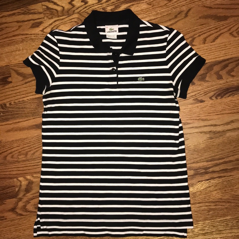 Lacoste women’s polo size 40 medium